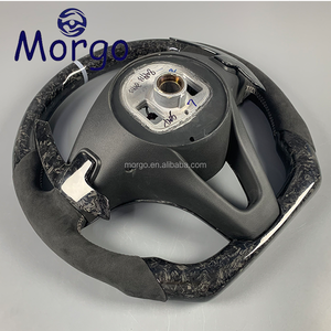Accessoires de voiture <span class=keywords><strong>Volant</strong></span> en fibre de carbone forgé personnalisé pour Mercedes Benz W204 AMG Classe A CLA CLS GLA GLE 180 200 220 250 320 - Product Image 6