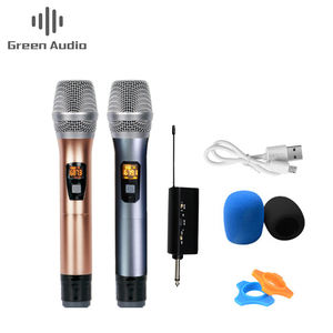 ¡Nuevo! Micrófono inalámbrico Universal UHF FM para Karaoke en casa, micrófono para cantar, palanca para exteriores, micrófono <span class=keywords><strong>de</strong></span> Audio - Product Image 1