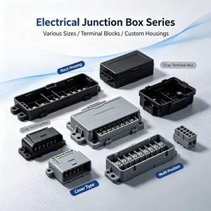 Caja de Conexiones Electrónicas Automotrices, Molde de Inyección de Plástico, Servicio de Fabricación de Moldes y Herramientas Personalizadas - Product Image 1