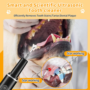 Rechargeable Dental Care Kit Ultrasonic <strong>Plaque</strong> <strong>Remover</strong> for Pets <strong>Dog</strong> Tooth Cleaning Tool Plastic Teeth Cleaner - Product Image 3