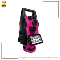 Estación Total de Topografía para Construcción: Instrumento para Diseño de Edificios, Traslape de Vías y Medición de Alturas