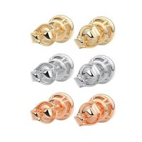 Серьги TELULA Trendy из золота 9к/10к/14к/18к с выращенными в лаборатории бриллиантами, сертифицированные IGI, унисекс, свадебные, с винтовым дизайном