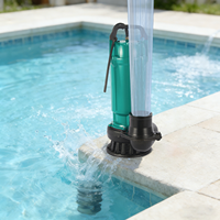 Pompe submersible PMQ1100 1100W 1,5HP Installation facile Durable pour le déshydratage des chantiers, l'irrigation, les pompes utilitaires, l'utilisation en élevage