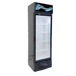 Porte en verre d'usine simple porte de 300l Affichage vertical des boissons réfrigérateur refroidisseur de bière affichage des boissons réfrigérateur pour la maison boutique - Product Image 6