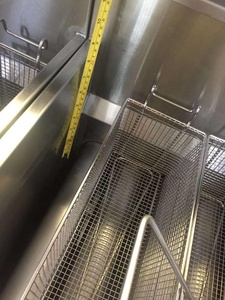 Restaurant de restauration rapide commercial Double panier <span class=keywords><strong>gaz</strong></span> GPL <span class=keywords><strong>Frymaster</strong></span> Dean Fryer - Product Image 5