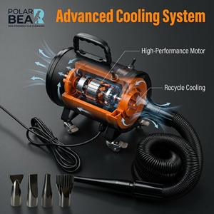 Secador Eléctrico para Detallado de Autos PB-VC-C6-S, Alta Potencia 3200W, Modo Frío/Caliente, Manguera Extensible de 5m, Plástico Resistente, Auto <span class=keywords><strong>Spa</strong></span> OEM - Product Image 6