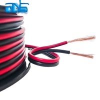 Câble Audio optique 10 calibre rouge positif noir négatif câble de haut-parleur fil
