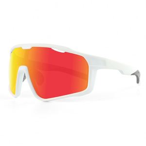 Lunettes de sport personnalisées, lunettes polarisées, vente chaude, lunettes de soleil pour hommes Tr90 UV400 miroir, cricket, vélo, cyclisme, avec logo - Product Image 3