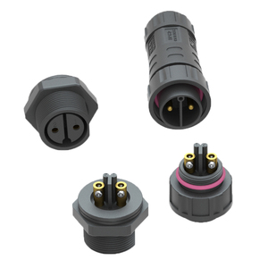 AOHUA-caja de empalme M25, <span class=keywords><strong>Conector</strong></span> de panel impermeable, <span class=keywords><strong>tipo</strong></span> de fijación de tornillo, ip67, <span class=keywords><strong>2</strong></span>, 3, 4, 5 pines - Product Image 1