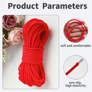 Cordon élastique tressé antidérapant de 3 mm (1/8 pouce) à haute élasticité pour lacets de sport, bandeaux pour cheveux, confection de vêtements et artisanat DIY - Product Image 3