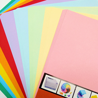 Papier cartonné Manila 70-80 en pâte de bois vierge à 100 %, papier glacé coloré, rouleau de papier coloré ou rame format A4