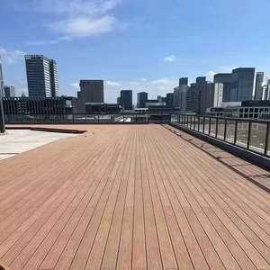 Tarima Exterior de WPC con Sistema de Clic, Moderna, Antideslizante, Cuadrada, Ecológica, Impermeable, con Relieve 3D, Personalizable - Product Image 4