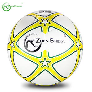 Zhensheng Usine Personnalisée Nouveau Modèle Professionnel Laminé <span class=keywords><strong>Football</strong></span> Durable Butly Vessie PU Ballon de <span class=keywords><strong>Football</strong></span> pour l'Entraînement - Product Image 1