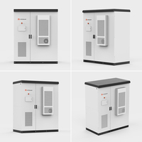 Système de stockage d'énergie industriel et commercial extérieur avec batterie au lithium 100 kW 215 kWh 125 kW 253 kWh et onduleur hybride