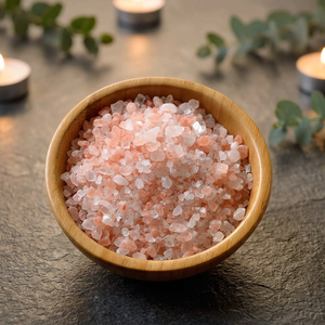 Sal Fina Rosa Oscura del Himalaya, Sal Comestible Natural en Gránulos Refinados, Logotipo Personalizado, Empaque a Granel y en Bolsas, Sal Rosa Claro - Product Image 1
