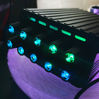 Luces de Fibra Óptica LED RGBW Twinkle Star, Kits de Techo con Efecto de Cielo Estrellado, Lámpara de Cielo Estrellado, Control Remoto por Aplicación