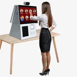 เครื่องวางบิลแบบทัชสกรีนโลหะระบบพีโอเอสเงินสดแบบครบวงจรพร้อม Windows 10/แอนดรอยด์สำหรับโรงแรม - Product Image 6