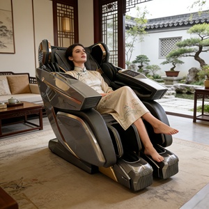 Nuovo Design <span class=keywords><strong>2026</strong></span>: Poltrona Massaggiante Reclinabile a Gravità Zero con Riscaldamento Completo, Airbag in Pelle PU, Massaggio Shiatsu per Piedi, Collo e Schiena, per Casa e Ufficio - Product Image 6