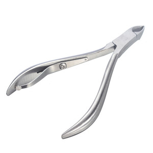 Coupe-cuticules à double ressort en acier inoxydable, coupe-ongles professionnel, outil de manucure et pédicure - Product Image 4