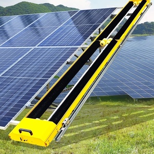 Automatic Brush Solar Panel Cleaning <b>Machine</b> PV Photovoltaic Module Cleaner System Solar Panel Construction Machinery - Product Image 3