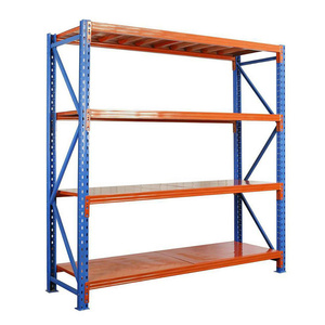 Scaffalatura a Campata Lunga per Carichi Medi con Fori a Farfalla, Rack per Magazzino 200-300kg per Livello, Materiale Q235, Marca Aceally, Montaggio Rapido - Product Image 5