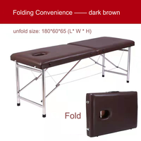Table de massage pliante violette portable au design moderne Table de massage pliable et portable Sexe par le Maroc