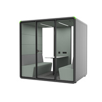 Cabine insonorisée de haute qualité pour enregistrement vocal, cabine acoustique insonorisée pour bureau, espace privé silencieux