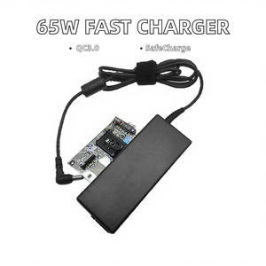 หัวชาร์จแบบหัวเหลี่ยม65W <span class=keywords><strong>ราคา</strong></span>โรงงานที่ชาร์จแบบเร็วพร้อม QC3.0สำหรับแล็ปท็อปพอร์ต DC สำหรับแล็ปท็อป <span class=keywords><strong>HP</strong></span> - Product Image 3