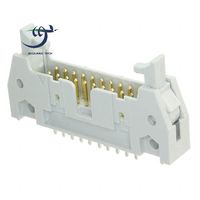 Connecteur de composants de Bom, 50 pièces, connecteur CONN refroidisseur VERT 20POS, 2.54MM