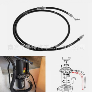 Manguera Hidráulica Volvo Penta DPH DPR 21721550 de Acero Inoxidable, Manguera de Repuesto para Conexión de Bomba Marina - Product Image 4