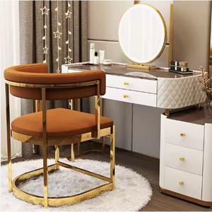 Fashion Metal Dining Chaise Restaurant <b>Furniture</b> Cafe Dining Room Table and Chair Sets Coffee Set - Product Image 5