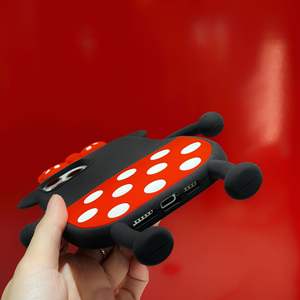 <span class=keywords><strong>Coque</strong></span> de téléphone 14pro 15 en silicone souple pour femme, motif <span class=keywords><strong>Minnie</strong></span> en trois dimensions, vue arrière, adaptée aux dessins animés 13 - Product Image 4