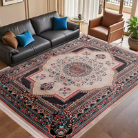 Tailles et styles personnalisés Tapis élégant en polyester 100%, adapté aux tapis et ensembles de salon