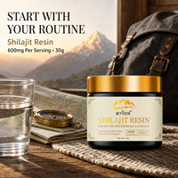 BIYODE Africa Résine de Shilajit Pur de l'Himalaya 600mg à Couvercle Doré, Complément de Bien-être, Meilleures Ventes, En Stock, Faible MOQ, Vente en Gros Directe Usine