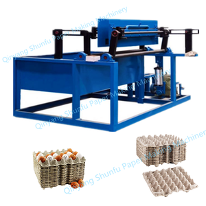 Dây Chuyền Sản Xuất Khay Trứng Tiết Kiệm Năng Lượng, Máy Làm Hộp Trứng Kiểu Xoay Công Suất Nhỏ - Product Image 6
