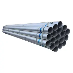 ASME B36.10 ASTM A671 Gr. CC60 Cl. 32+S2 EFW straight welded steel pipe 4.5mm Chinese steel welded tube galvanized sch40