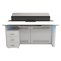Mesa de control inteligente, monitor de mesa, centro de mando, escritorio, banco de trabajo, fabricante de China, nuevo producto