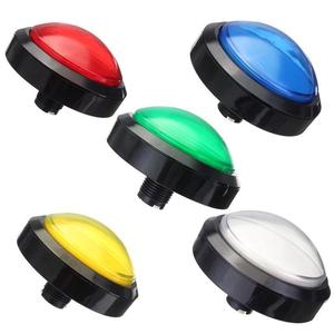 Nút Nhấn Được Chiếu Sáng Dạng Vòm 100Mm Nút Nhấn Máy Chơi Game Arcade Tạm Thời - Product Image 2