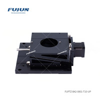 FUPTZ-B42-0801-T10-UP Plateau de microscope vertical motorisé en alliage d'aluminium de haute précision 10 mm, charge maximale 5 kg, vitesse 0,2 mm/s