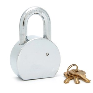 Candado de Acero Reforzado de Seguridad, Redondo, Sólido, a Prueba de Polvo, con Grillete de 65 mm - Product Image 4