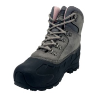 Bottes de neige YL7169 grises, mi-mollet, chaudes, imperméables, pour homme – Vente en gros
