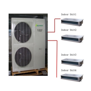 เครื่องปรับอากาศแบบแยกส่วนชนิดท่อลม ระบบโซลาร์ VRF ACDC ออนกริด ขนาด 60000 บีทียู 5 ตัน สำหรับบ้านพักอาศัยเชิงพาณิชย์ รุ่น KFR-43GW/OG - Product Image 4