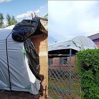 Film Panda noir et blanc couverture de jardin en poly film occultant imperméable et réfléchissant
