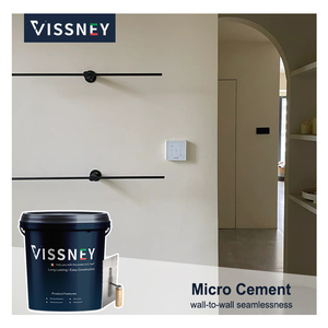 <span class=keywords><strong>Kit</strong></span> tout-en-un pour murs et sols de salle de bain imperméables avec <span class=keywords><strong>peinture</strong></span> liquide acrylique microciment - Product Image 4