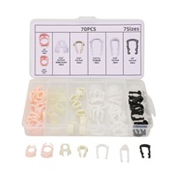 Clip de fixation en plastique HE219 pour conduite de carburant automobile, attache de faisceau de câbles, kit de fixation de tuyau de carburant pour véhicules Ford