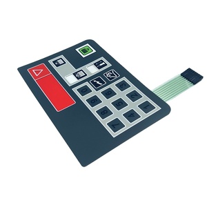 Customize <strong>Transparent</strong> Window Graphic Overlay <strong>Membrane</strong> Switch <strong>Keypads</strong> &amp; Keyboards for Remote Controller Customized Color Size - Product Image 4