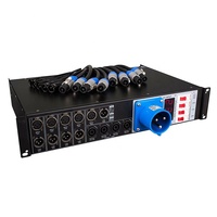 Secuenciador de Potencia de Arreglo Lineal LAS4+8 Utilizado en Equipos de Sonido de Radiodifusión Pública, Sonido de Escenario, Especialidad en Sonido