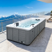Piscines de nage Sunrans, direct usine, 3 personnes, 6 couleurs, 2 unités par conteneur de 40 pieds, vente en gros, commande en gros, Aristech