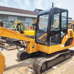 Used Caterpillar CAT306D 6 ton mini excavator machine with 0.22 CBM bucket digging equipment