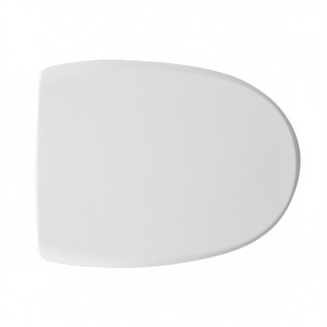 Siège de toilette thermodurcissable D311 Forme 4 Blanc 48 cm de longueur 39 cm de largeur - Product Image 3